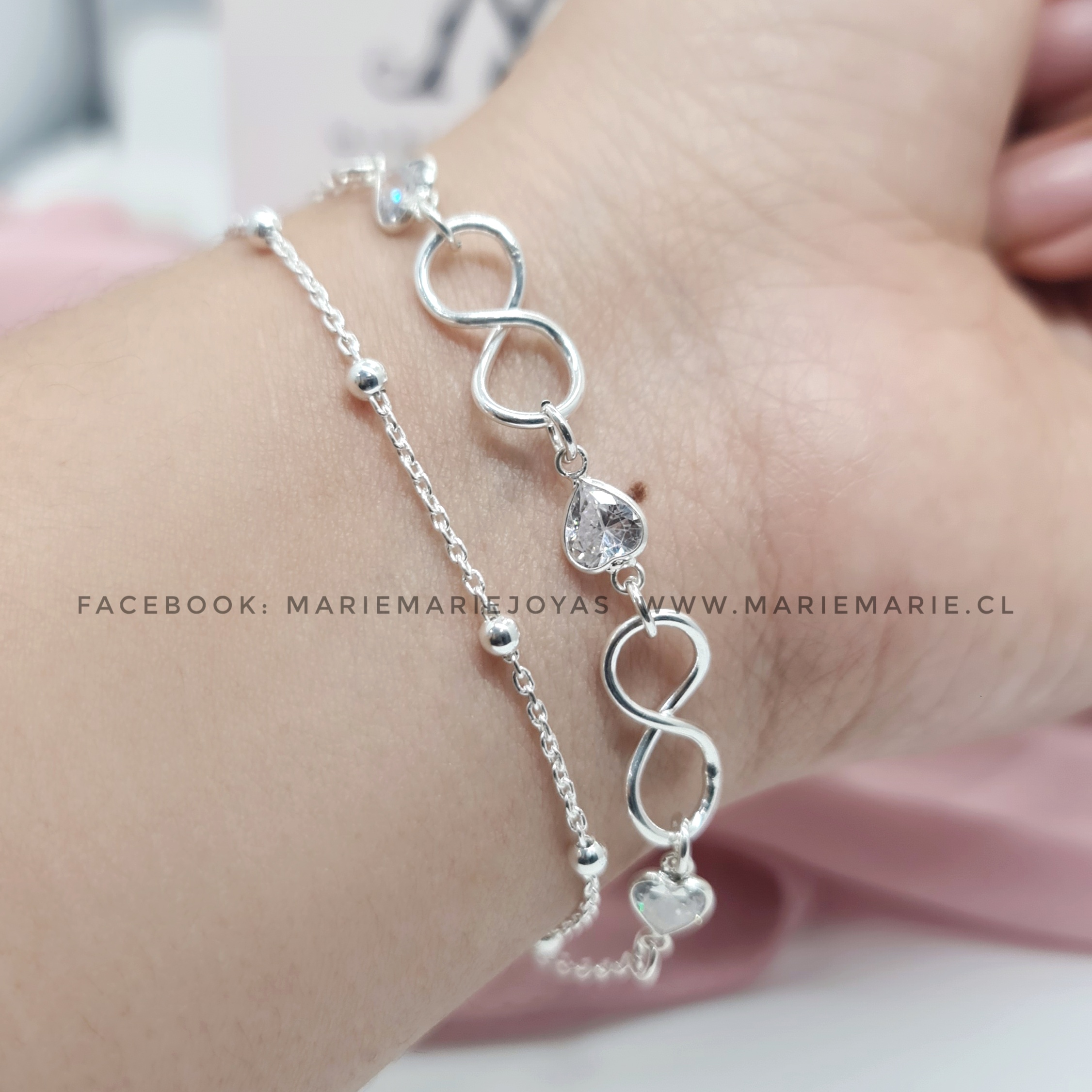 Pulsera Doble Infinito