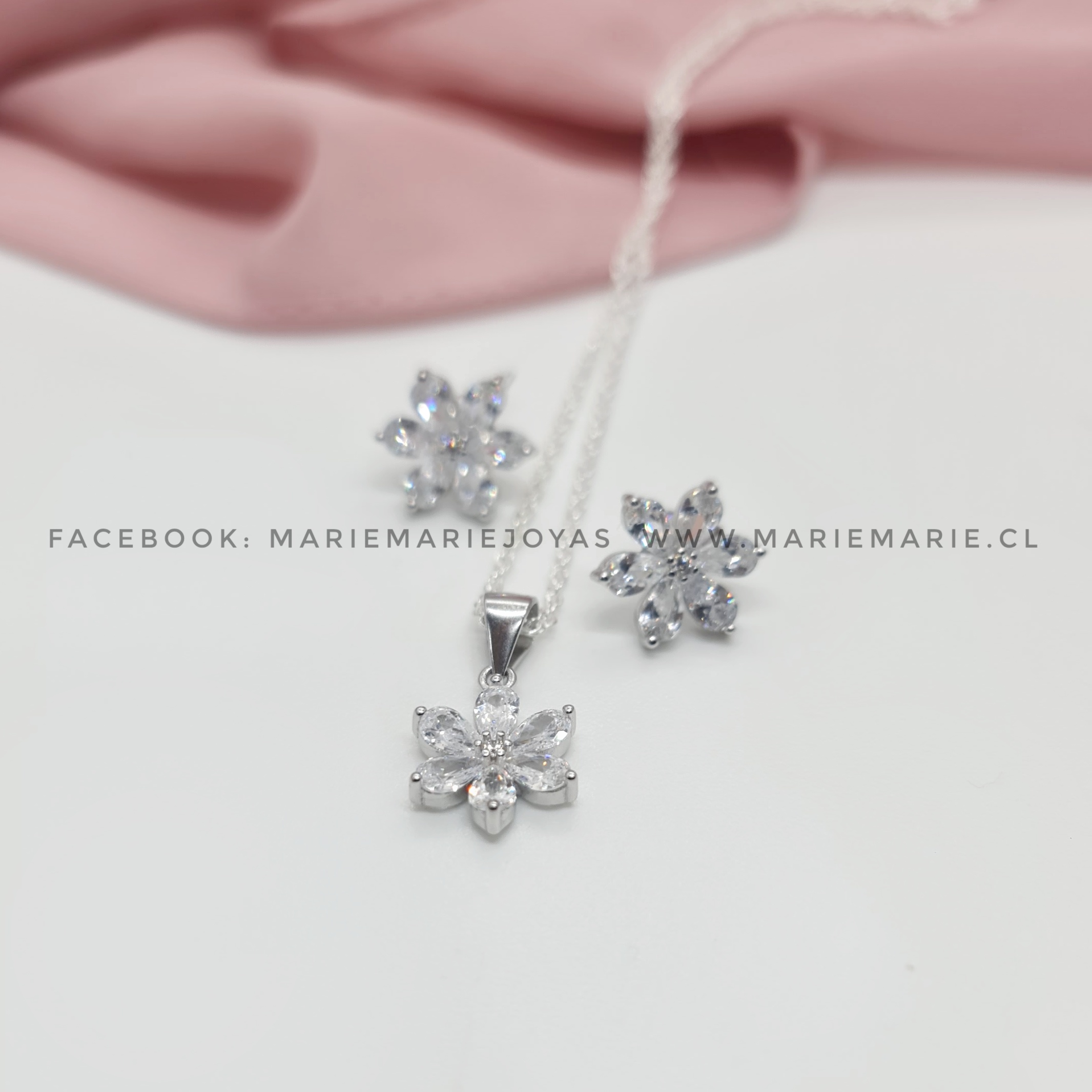 Conjunto Flor Blanca