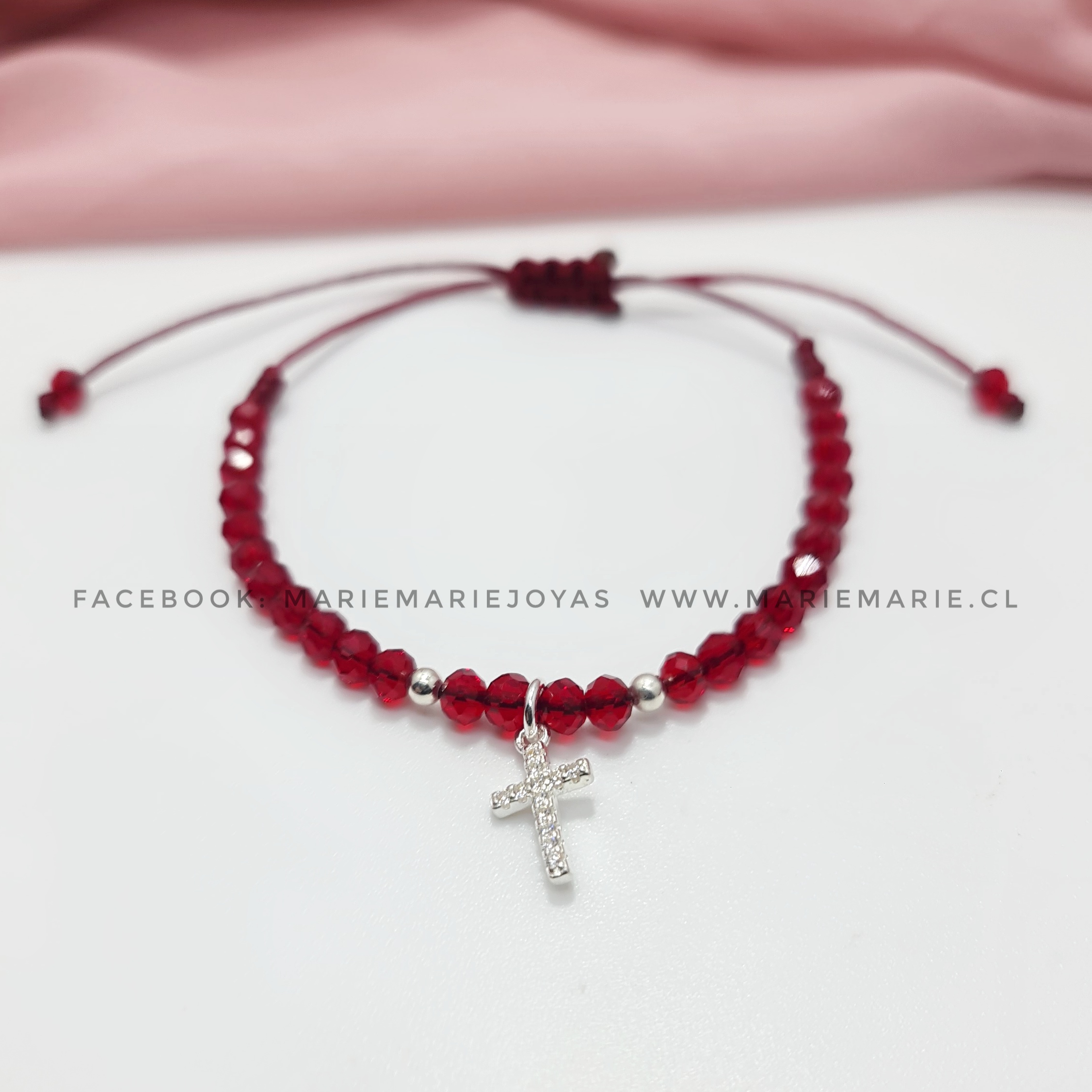 Pulsera Roja Cruz