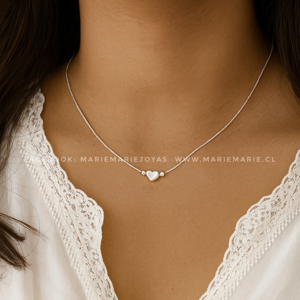 Collar Corazón Mini