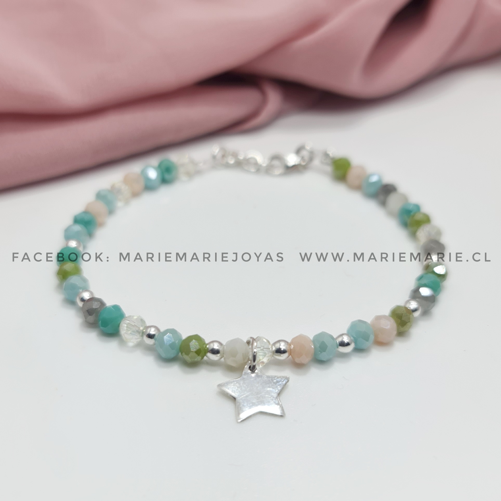 Pulsera Motivo - Plateado / Estrella