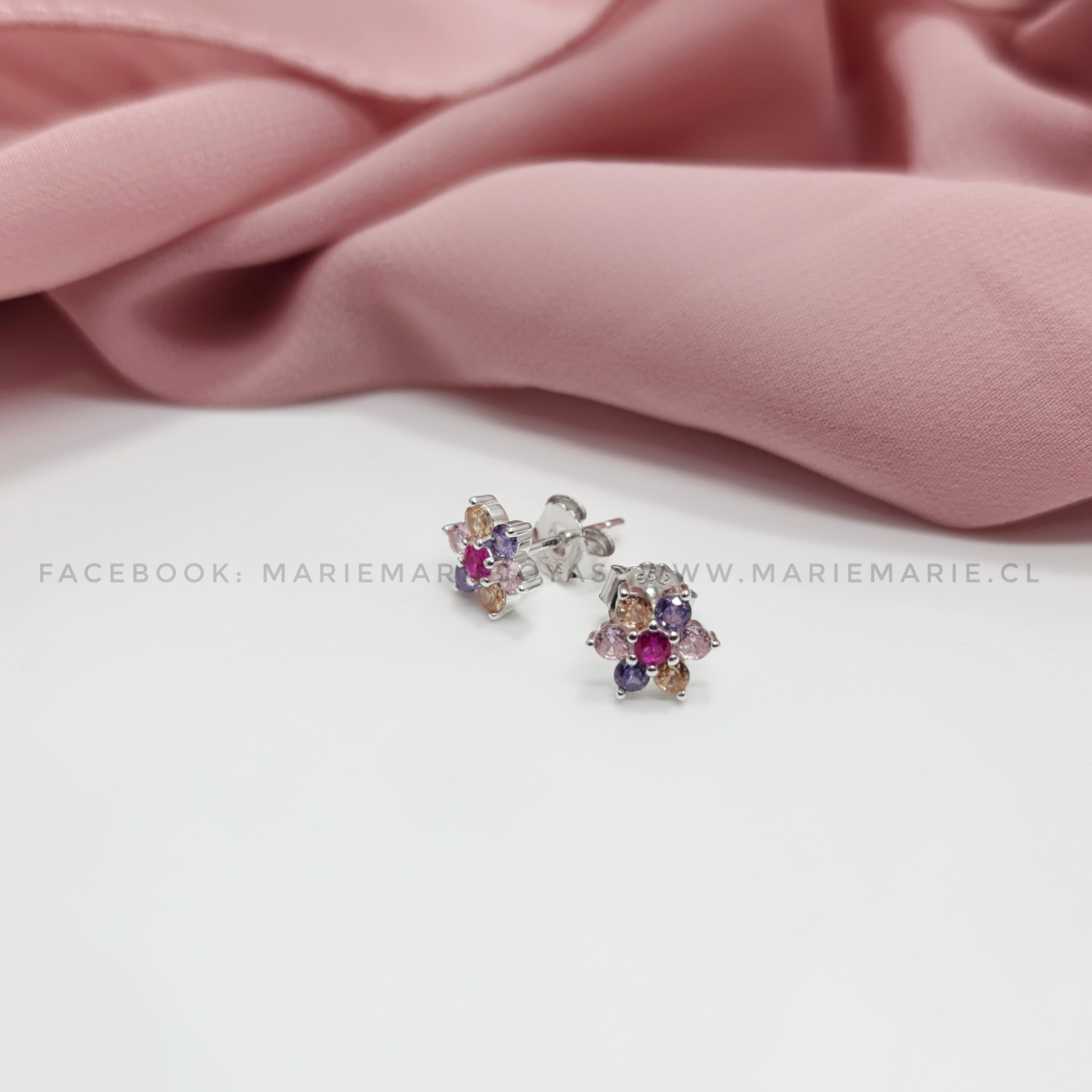 Aros Flor Multicolor