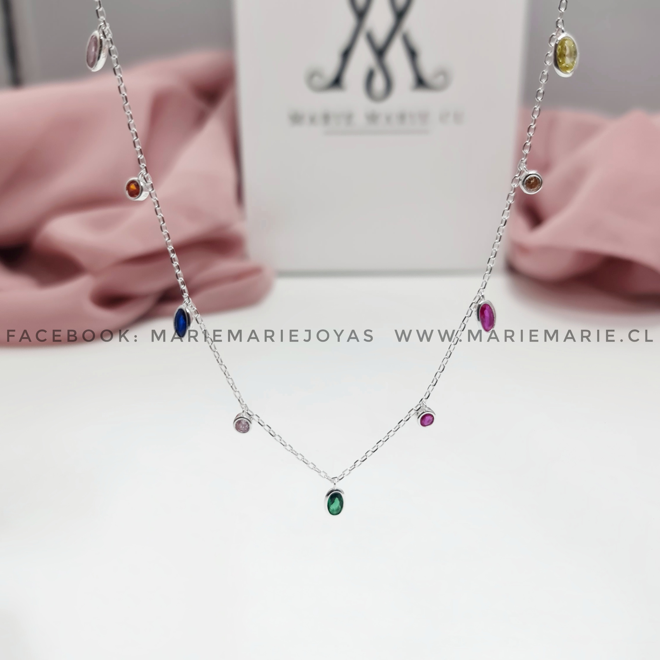 Collar Gotitas Multicolor