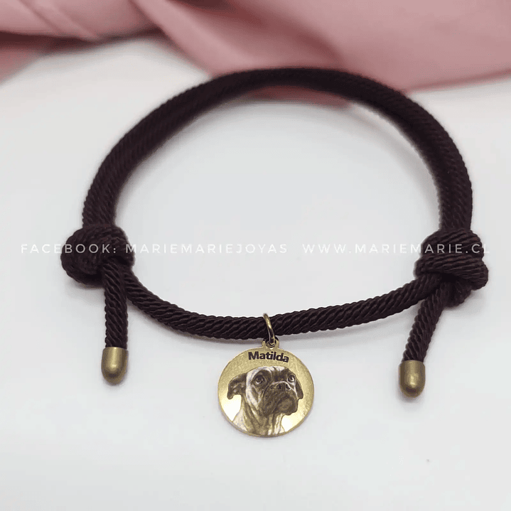 Pulsera Cordón Fotodibujo 1.4 cm 7