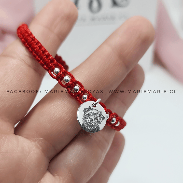 Pulsera  Fotodibujo Plata 2