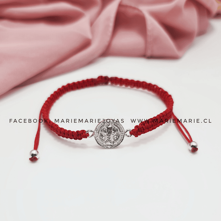 Pulsera Roja San Benito 1