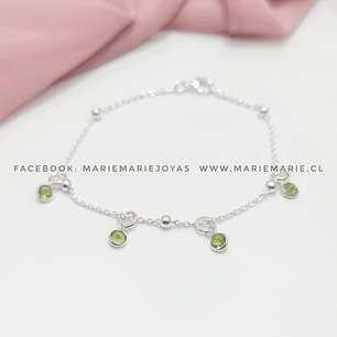 Pulsera Punto de Luz Colgantes