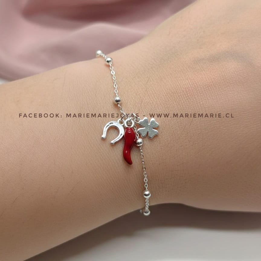 Pulsera Triple Amuleto
