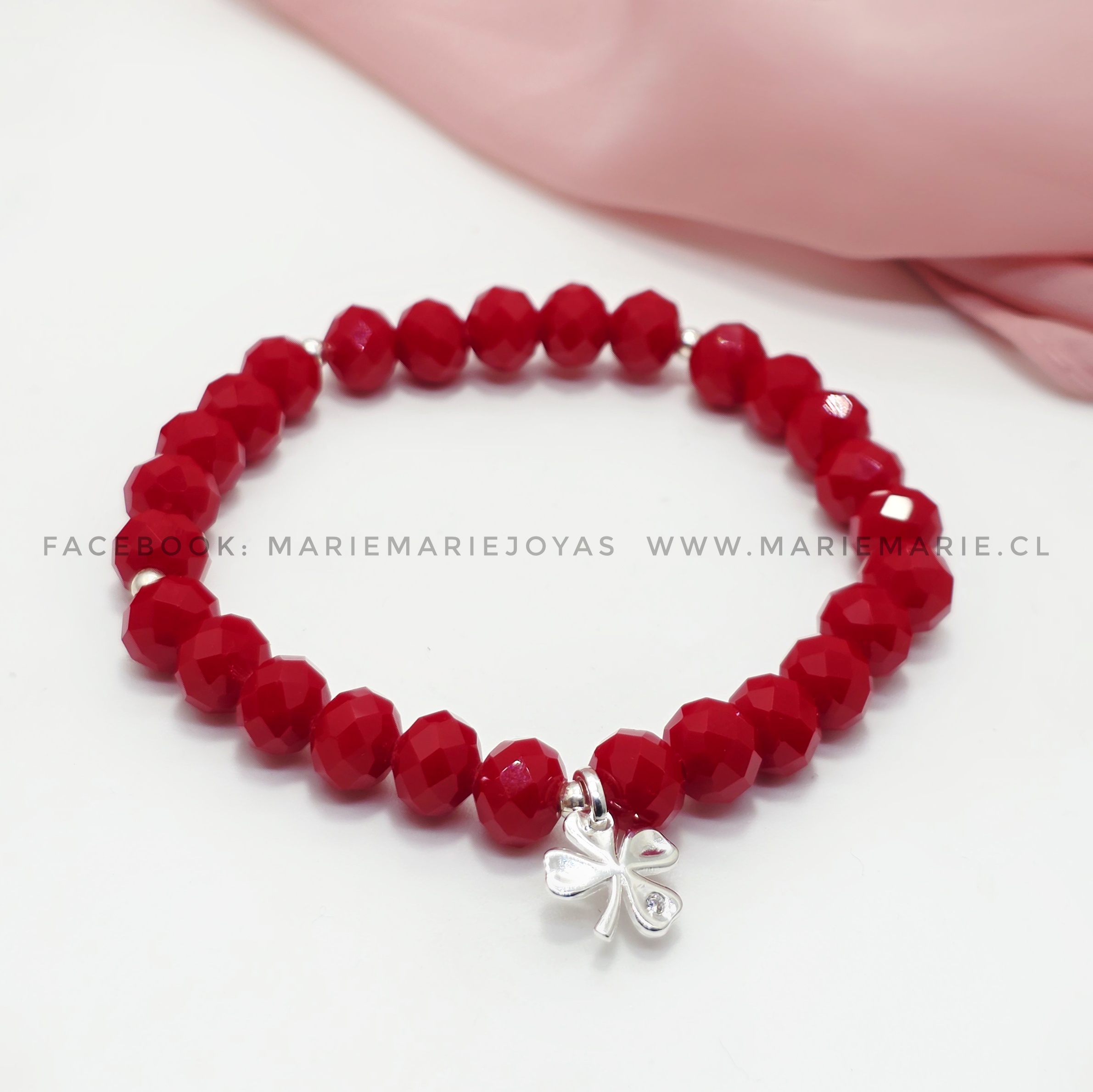 Pulsera Amuleto Trébol