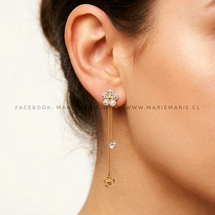 Delicados Aros Flor 