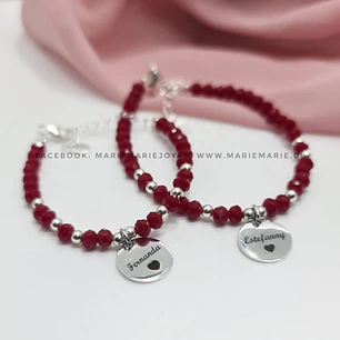 Pulsera Negra Mensajito