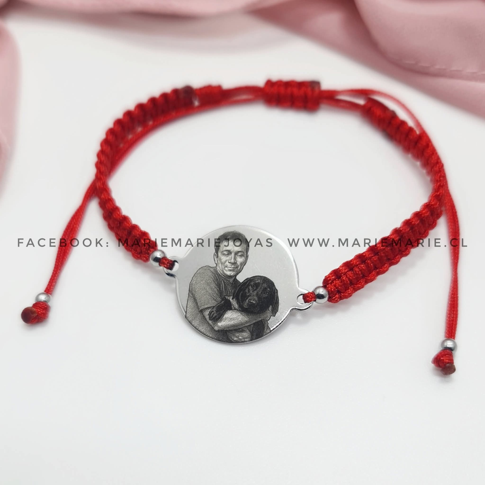 Pulsera Medalla Fotograbado