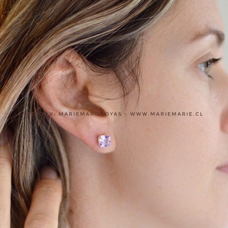 Aros Cubo Cristal