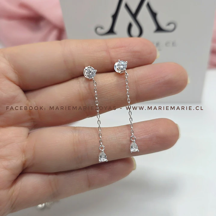Aros Largos Gota 2