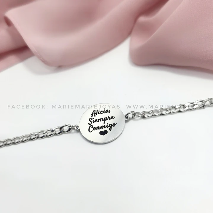 Pulsera fotograbado Unisex 3