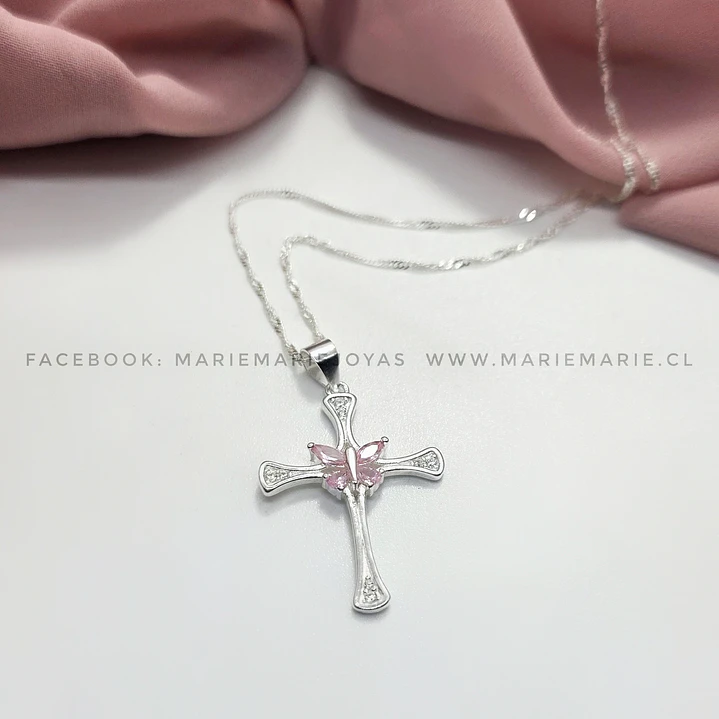 Collar Cruz Mariposa 2