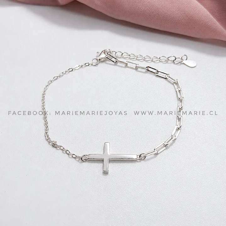 Pulsera Cruz Mixta  1