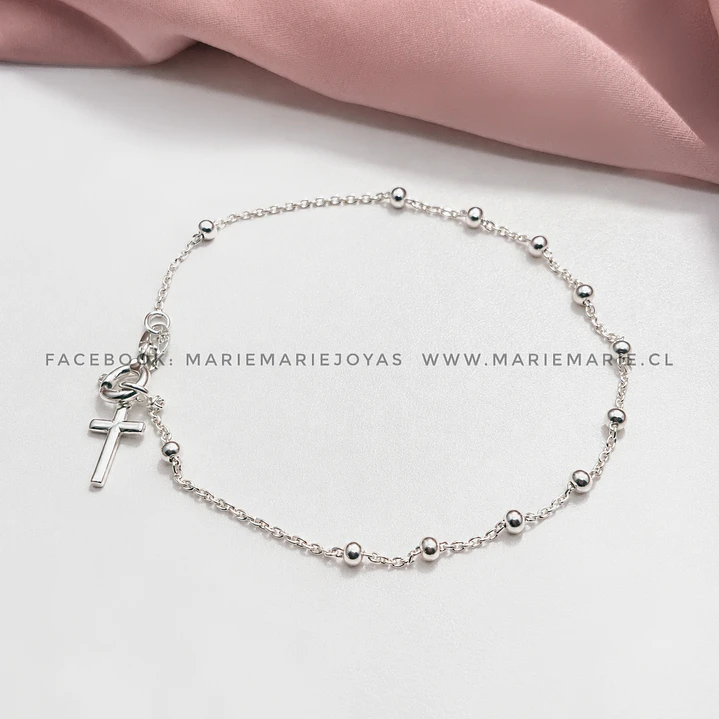 Pulsera Denario Cruz 1
