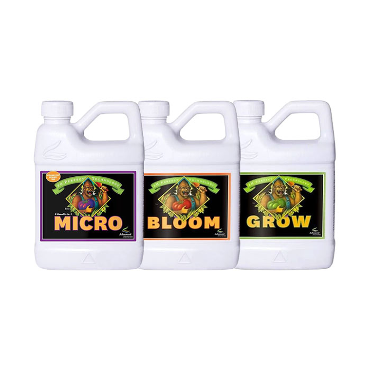 Tripack Ph Perfect Grow+micro+bloom 500ml Advanced Nutrients 1