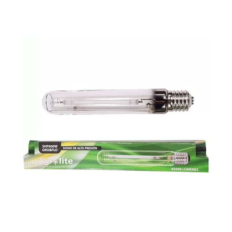 ampolleta  600W indoor  Shp Grow Flo Agrolite 1