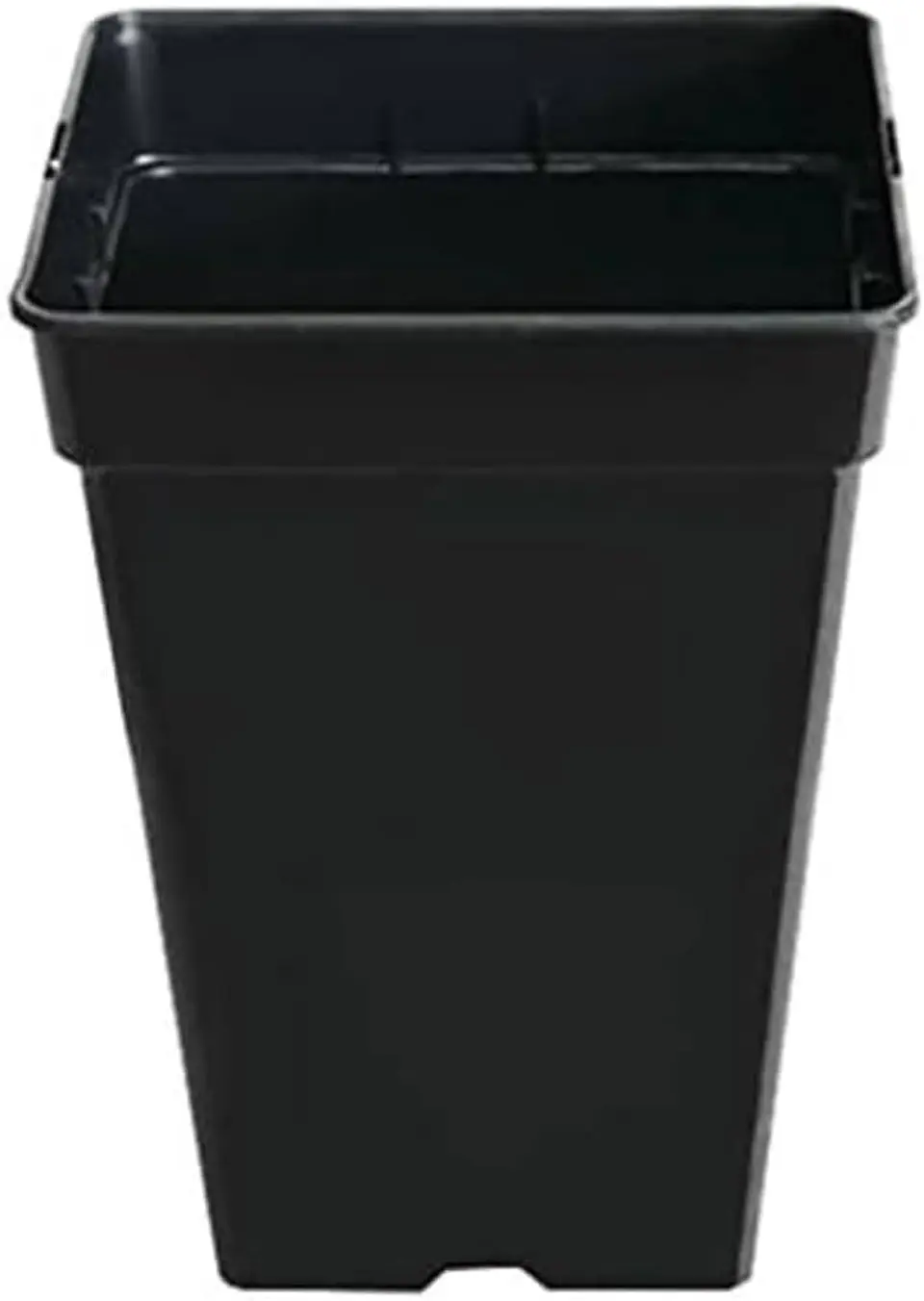 Maceta Cuadrada Negra 3L (15x15x20 cm)  1