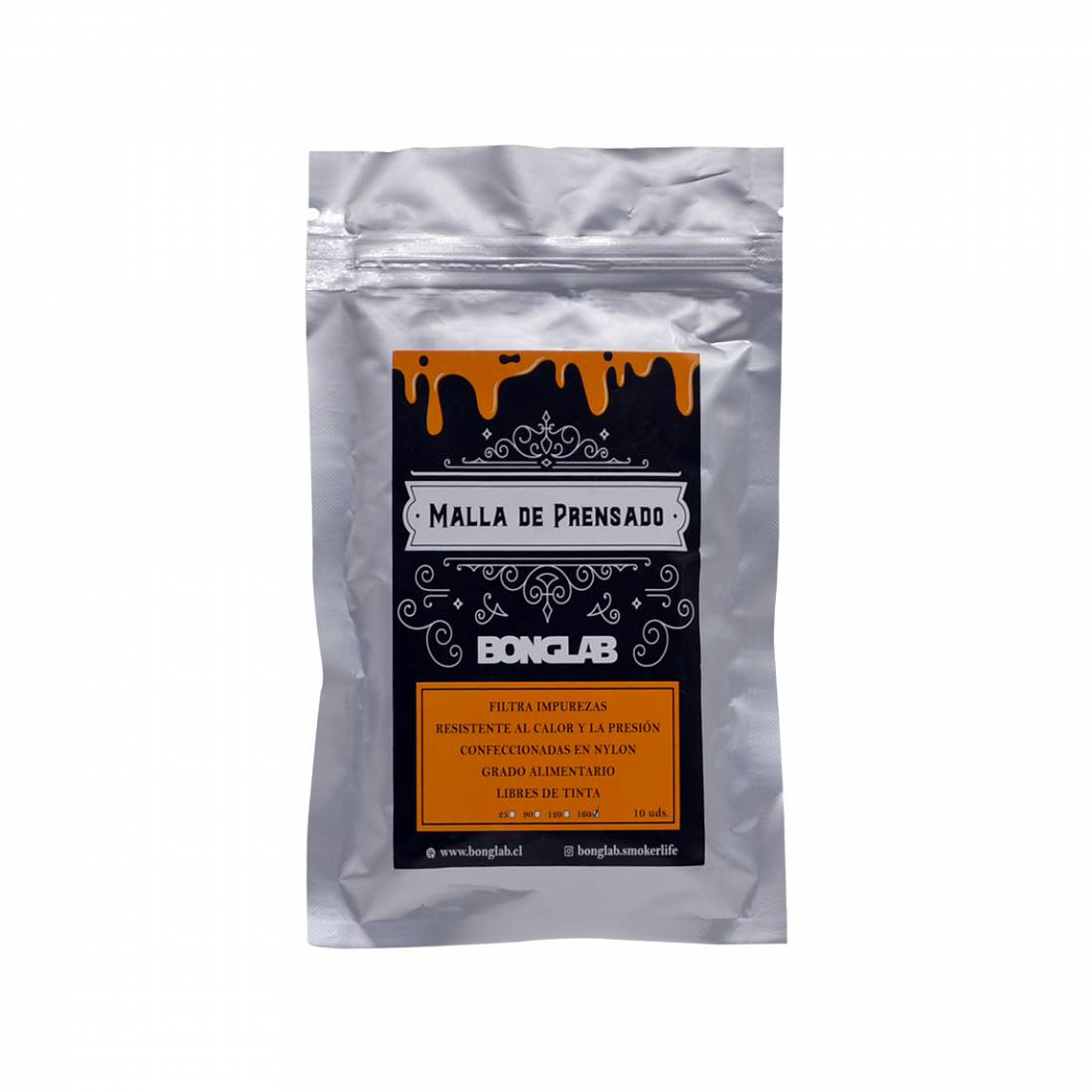 MALLA DE ROSIN 25 MICRAS-BONGLAB 1