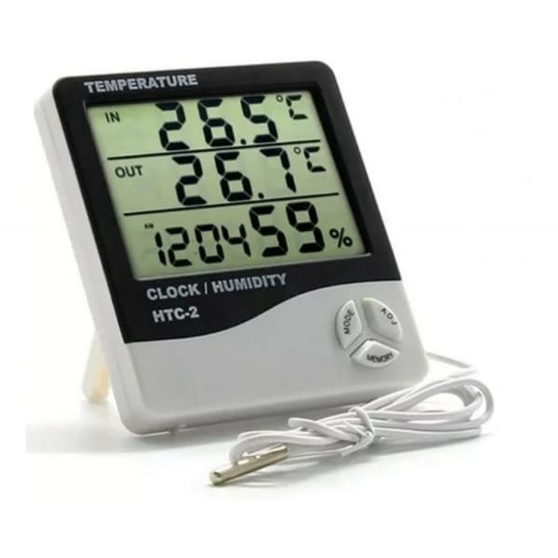 TERMO-HIGROMETRO HTC-2 SONDA+PILAS  1