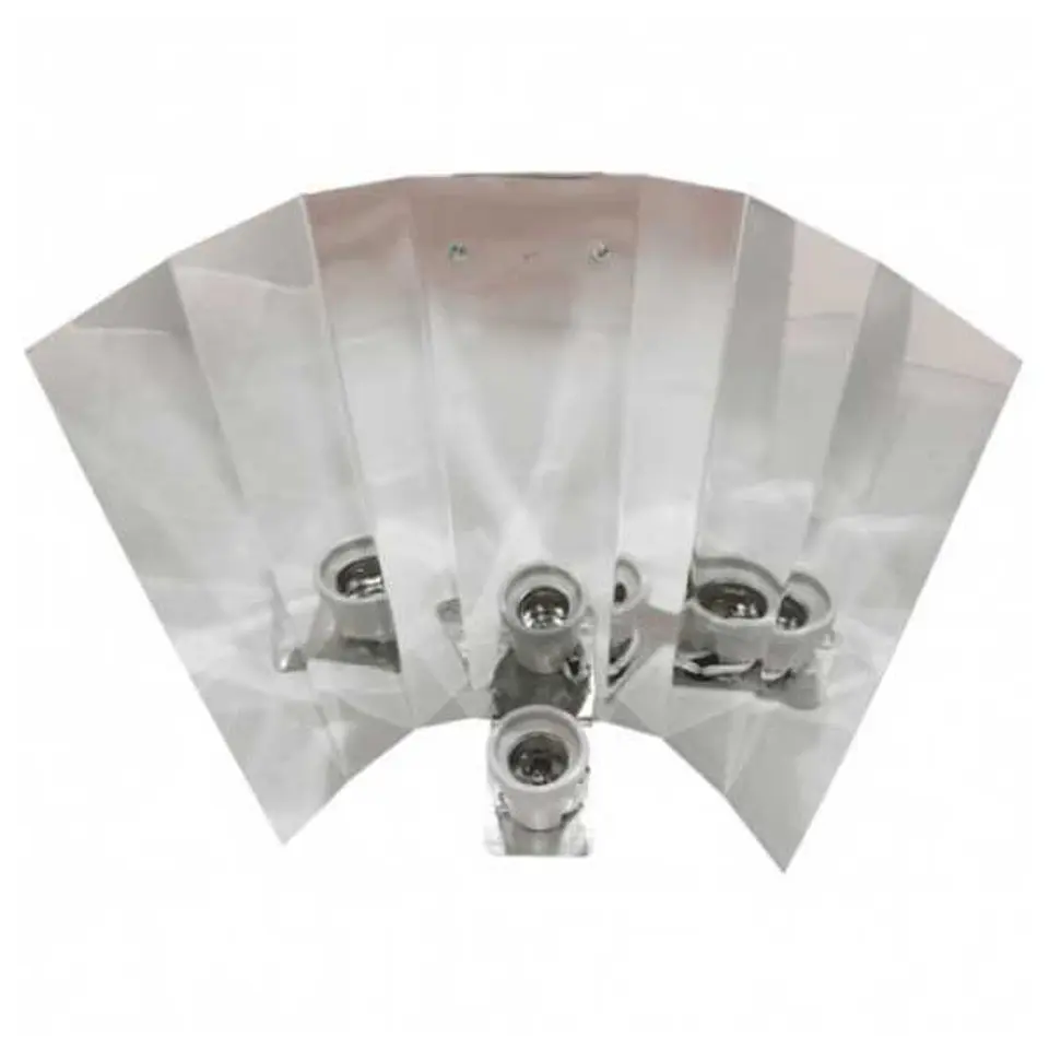 REFLECTOR LISO CON SOQUETE E-40 1
