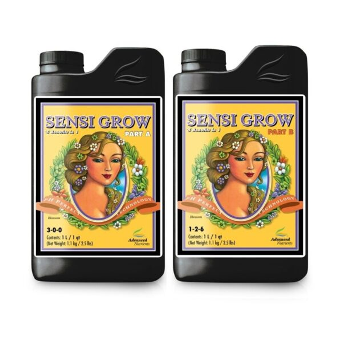 Fertilizante Sensi Grow 1lt A+B Advanced Nutrients 2