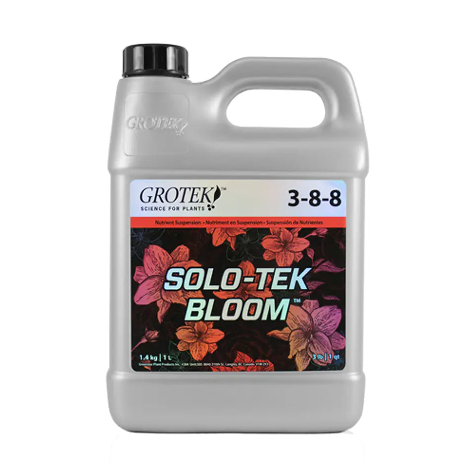 fertilizante Solo Tek Bloom 1lt Grotek 1