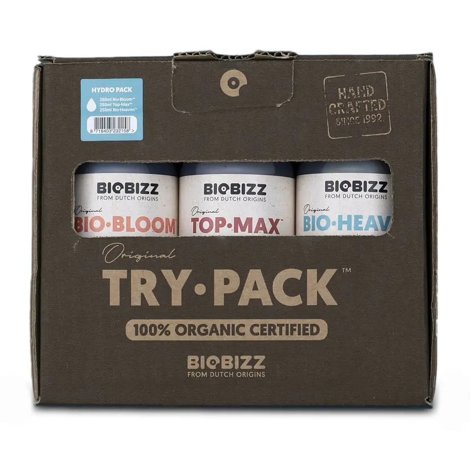 Try Pack Hydro de BioBizz  1