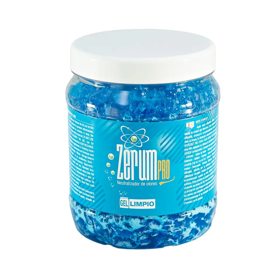 Neutralizador de Olores en gel  limpio 900 g ZerumPro – Aroma fresco para ambientes medianos 1