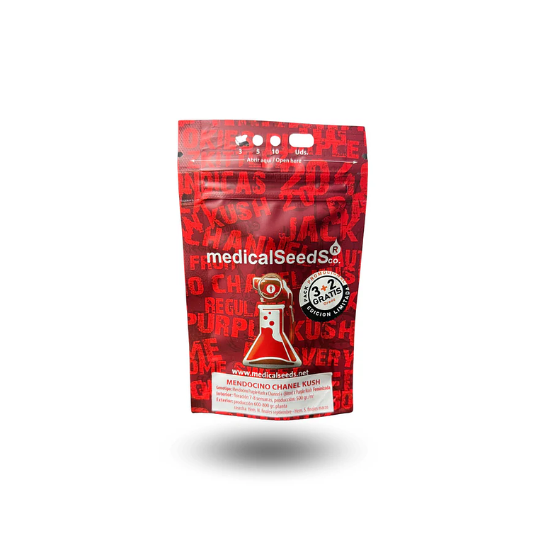 Mendocino Chanel Kush 3+2Uds Medical seeds 1