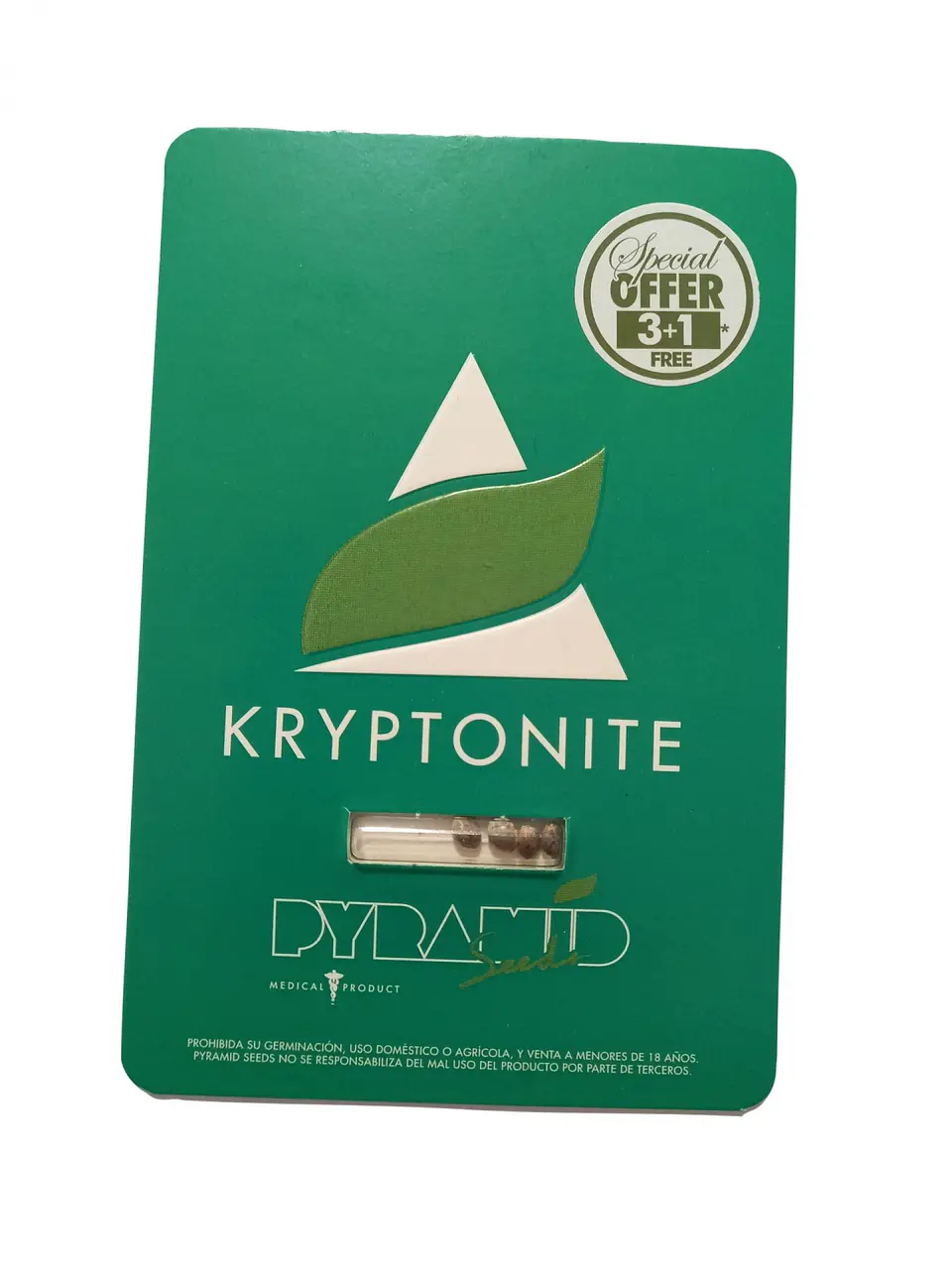Kryptonite 3+1Uds Pyramid Seeds  1