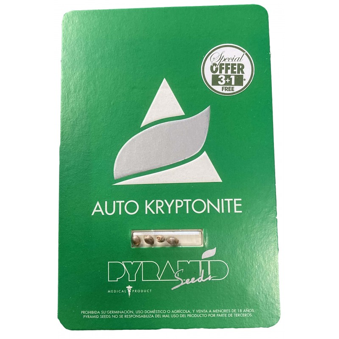 AUTO KRYPTONITE 3+1UDS PYRAMID SEEDS 1