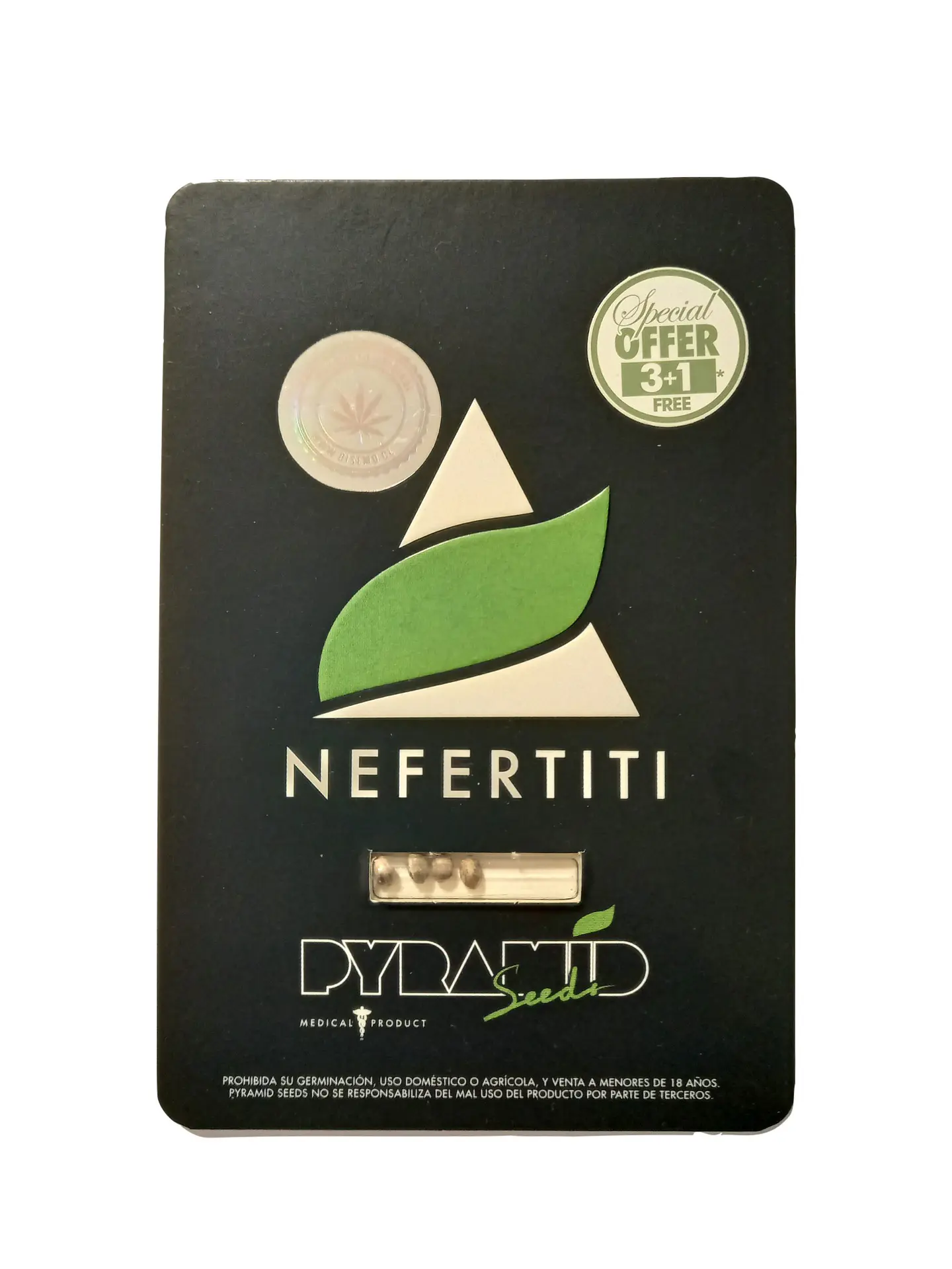 Nefertiti 3+1Uds Pyramid Seeds 1