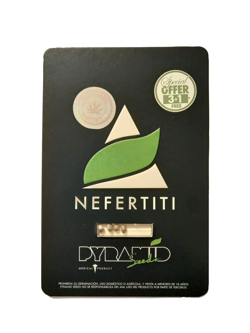 Nefertiti 3+1Uds Pyramid Seeds 1