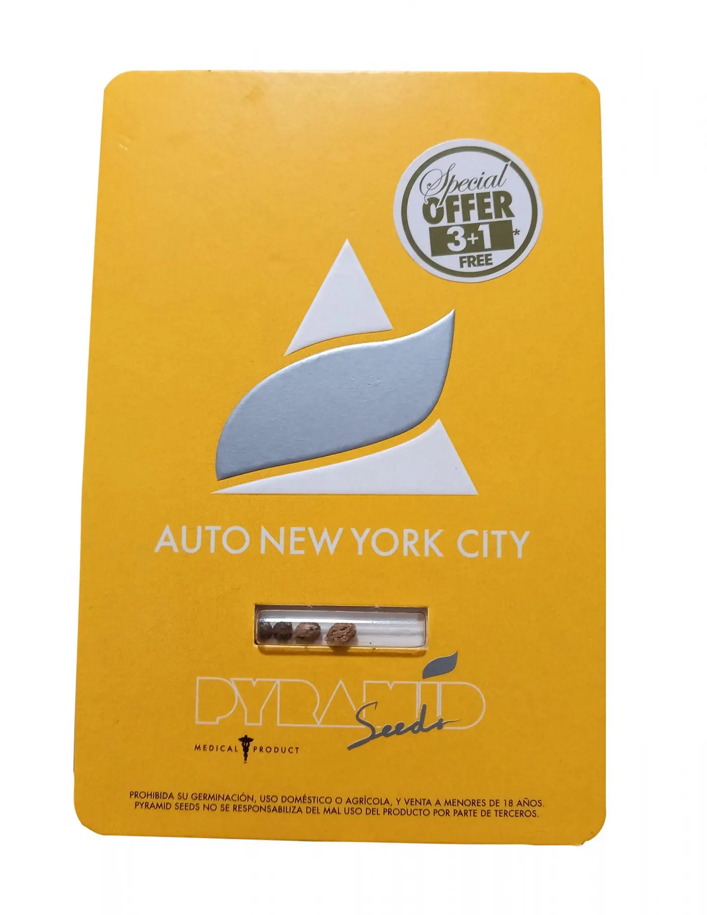 Auto New York City 3+1Uds Pyramid seeds 1