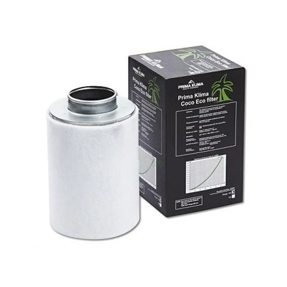 Filtro de Carbón aleman  indoor  Prima Klima ECO Line 125mm, 480 m³/h 1