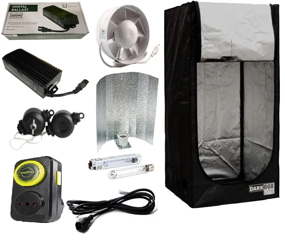 Kit de Cultivo Indoor eco 100x100x200cm 1