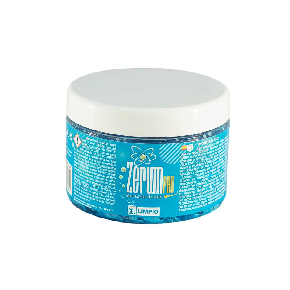 Neutralizador de Olores ZerumPro Gel Limpio 400g | Fragancia Fresca 1
