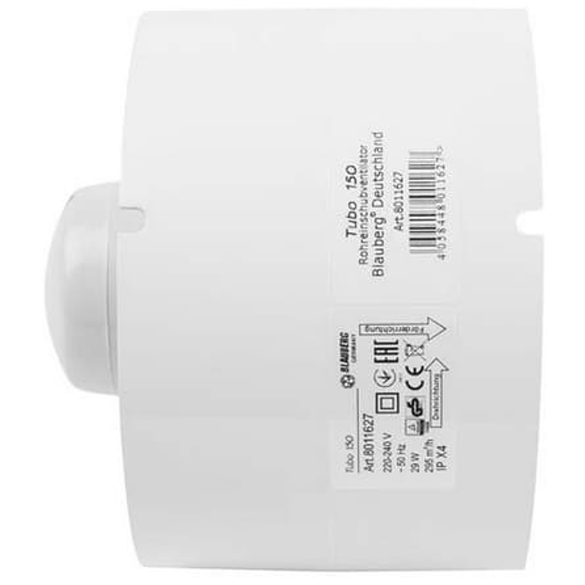 Extractor en Línea 150mm Blauberg | Ventilación para indoor 2