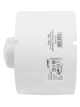 Extractor en Línea 150mm Blauberg | Ventilación para indoor