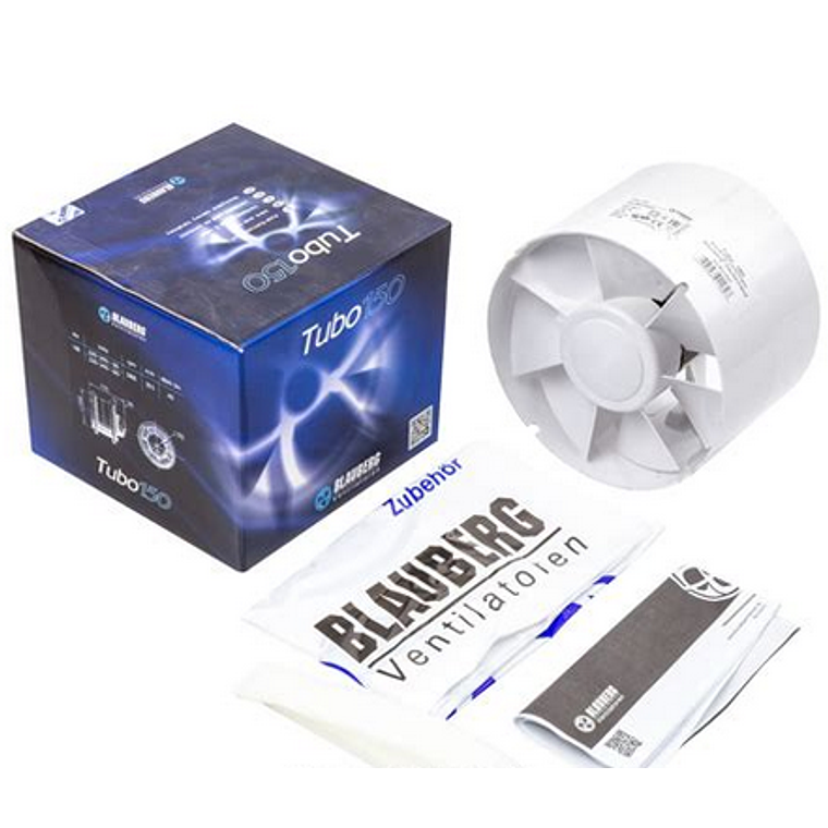 Extractor en Línea 150mm Blauberg | Ventilación para indoor 4