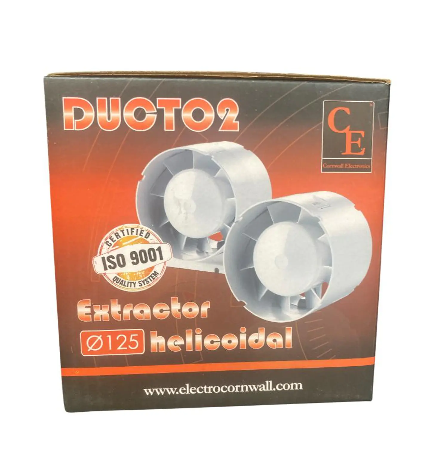 Extractor en Línea 125 (190 m³/h) Cornwall Electronics indoor 5