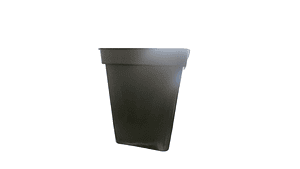 Maceta Cuadrada 11 Litros Negra 