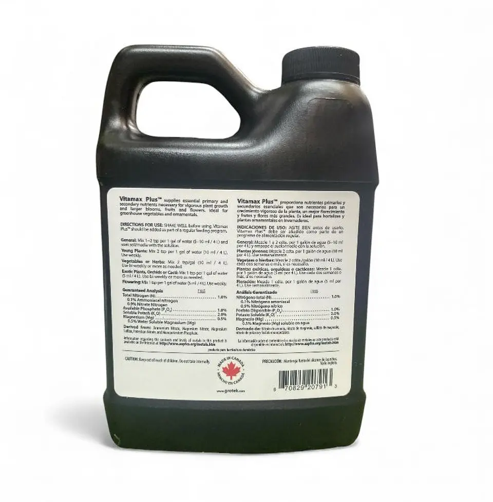 Grotek Vitamax Plus 500ml  2
