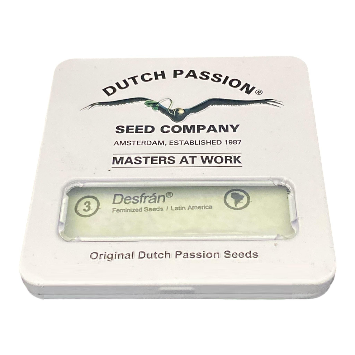 Desfrán Dutch Passion 3uds | Semilla Sativa Pura Ganadora de Premios 1