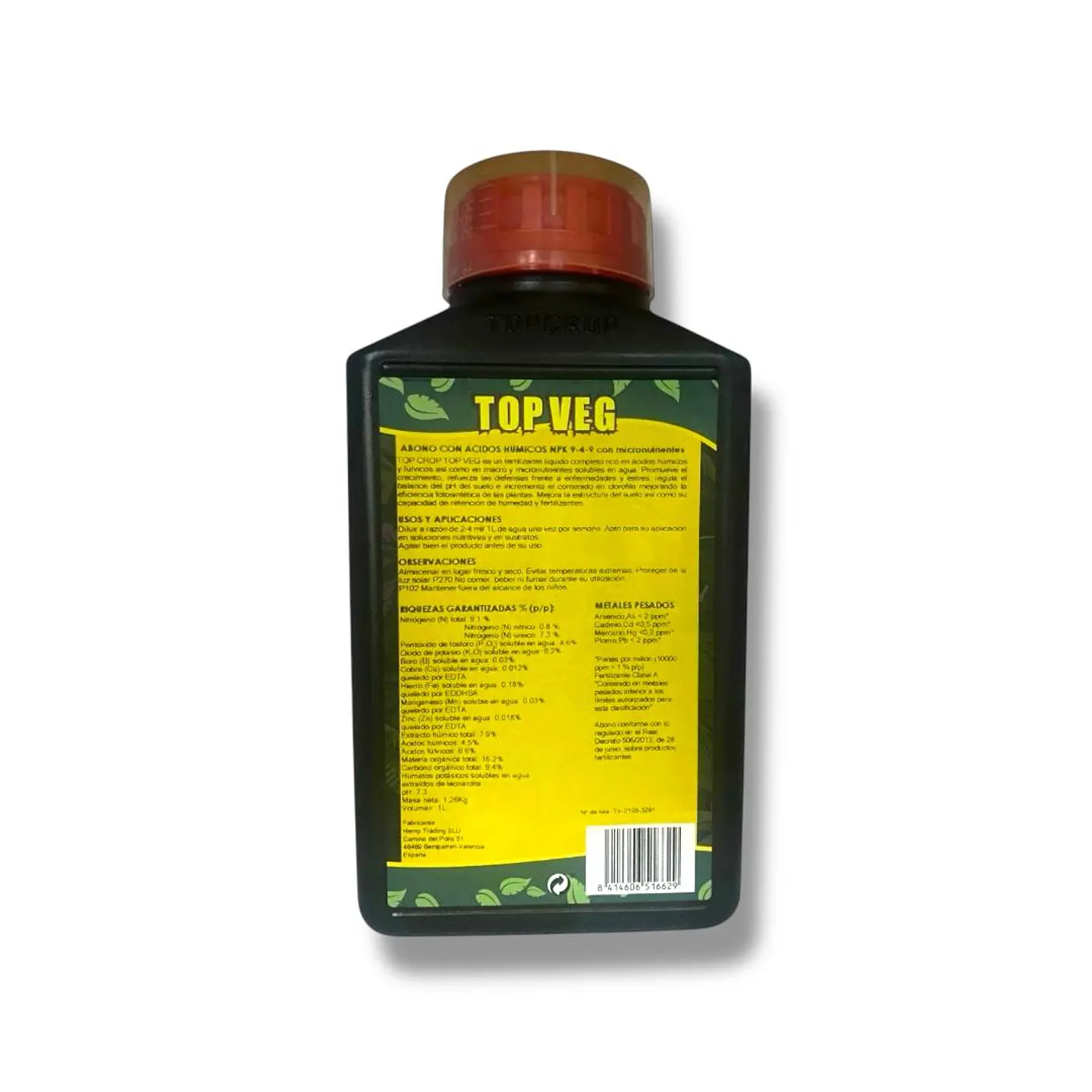 Top Veg 1 lt - Top Crop 2