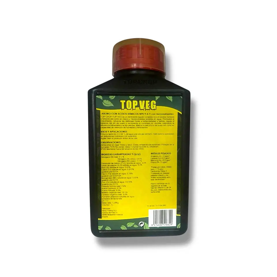Top Veg 1 lt - Top Crop 2